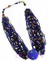 Indian ethenic necklace - click here for large view